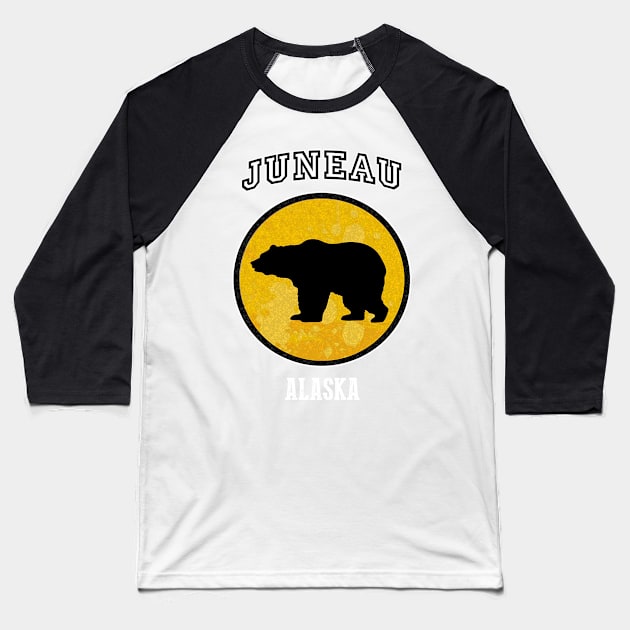 Juneau AK Baseball T-Shirt by dejava